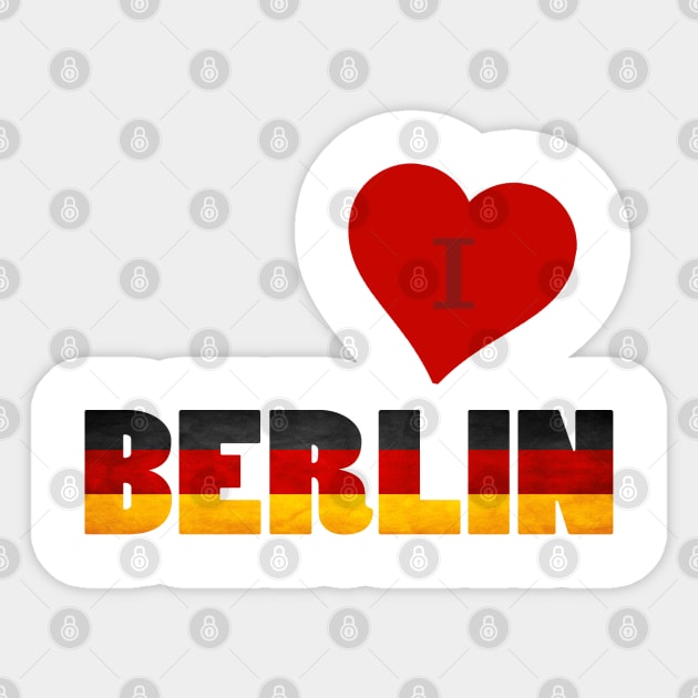 berlin love Sticker by hottehue